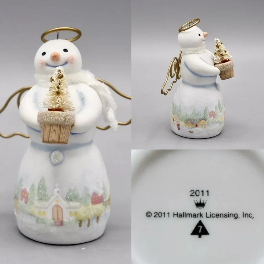 Hallmark Keepsake 2011‎ Anna G Halo Snowtop Lodge Ornament Series #7 NEW